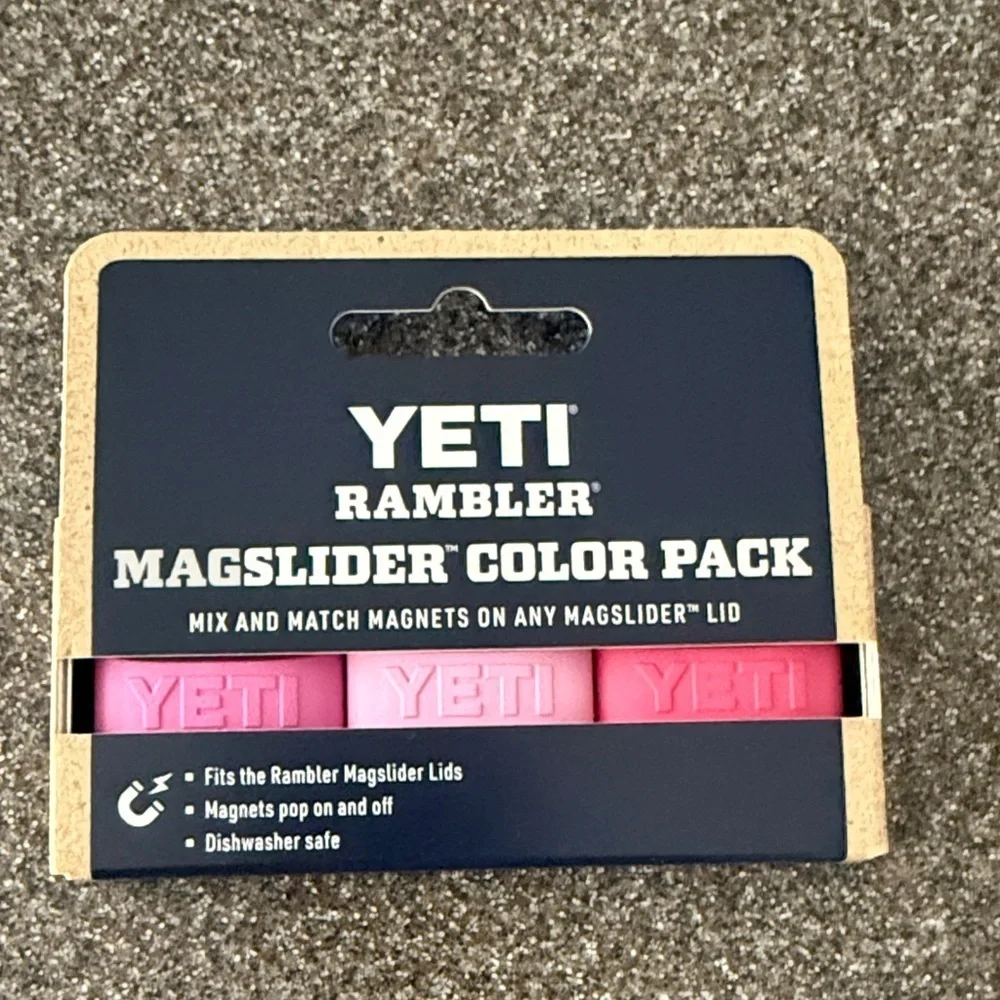 YETI  RAMBLER MAGSLIDER TRIO COLOUR PACK POWER PINK Limited Edition - Picture 2 of 5